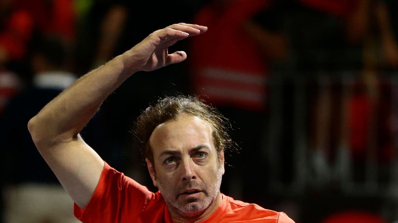 Before the scandal, the formal request of the Chilean Tennis Federation