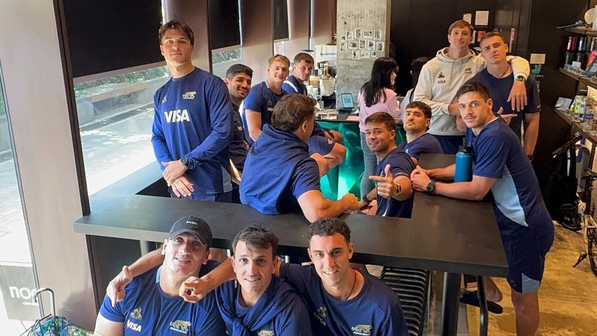 Los Pumas 7's began training in Hong Kong