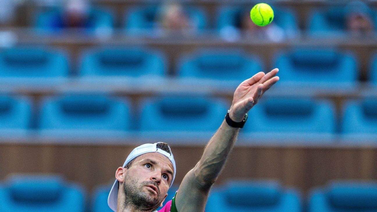 Miami Open: tense moment between Dimitrov and a spectator who forced security intervention

