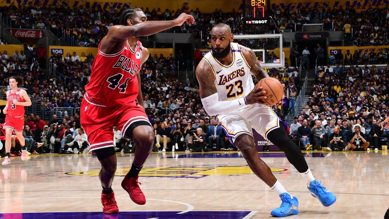 NBA: LeBron returned but the Lakers lost to the Bulls and the Warriors missed Curry