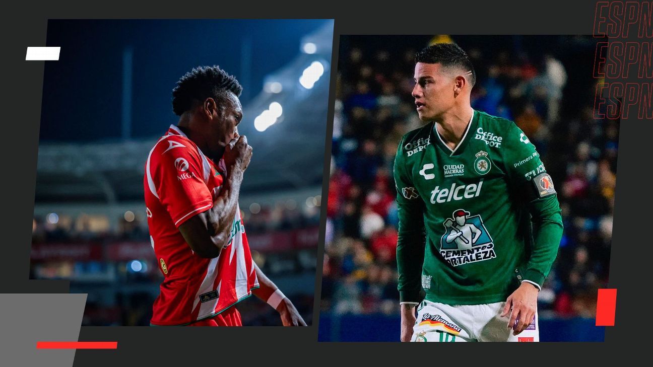 Necaxa extreme precautions with James in the duel against the scorer change