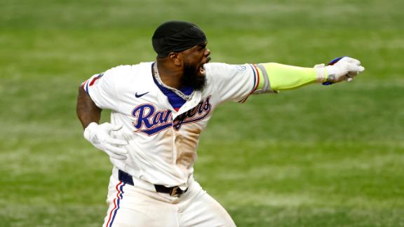 1:53 Absence of Ohtani weighs more against Rangers5h2: 48 Higashioka puts Rangers on the score with two -run homer6h0: 44 deep! Freddie Freeman with an HR for Dodgers3H0: 28 Adolis García, the hero against Dodgers2H1: 53 absence of Ohtani weighs more against Rangers5h2: 48 Higashioka puts Rangers on the score with a day homer6h0: 44 deep! Freddie Freeman with an HR for Dodgers3H0: 28 Berríos confronts Raleigh and empty the benchesjosé Berríos exchanged angry words with Cal Raleigh for suspicion of giving clues about launches at play Blue Jays-Mariners.3Hservicios de ESPN Digital