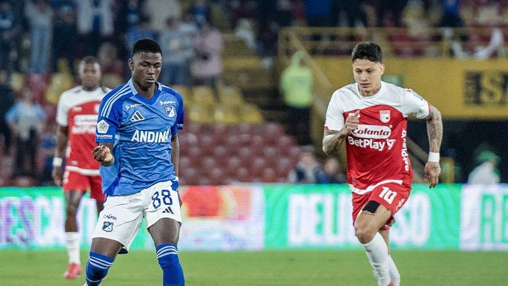 Millonarios defeats Santa Fe and calms the 'winds of crisis' in the cycle of David González