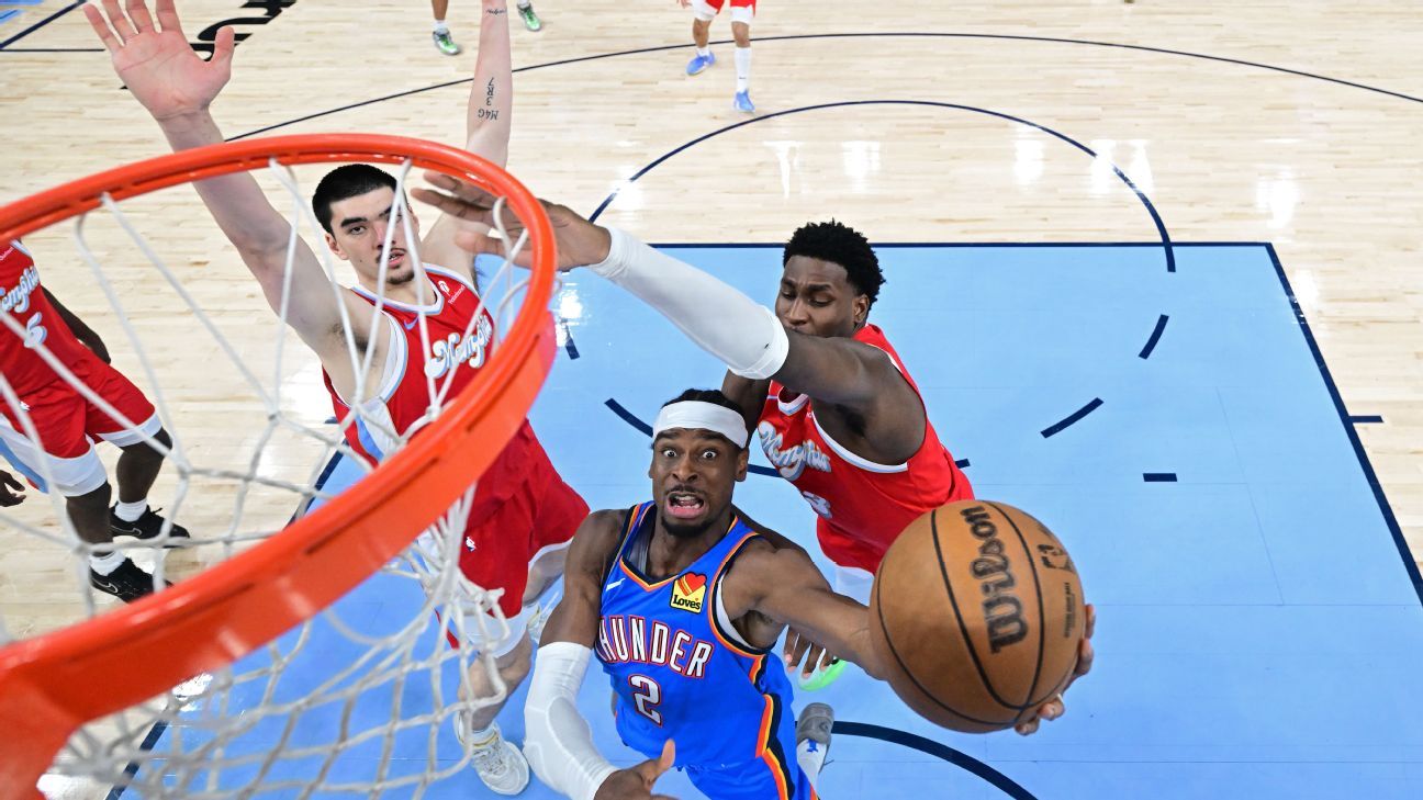 NBA Playoffs: Thunder Baró, Cavs expanded advantage, Nuggets won over the horn and Warriors recovered