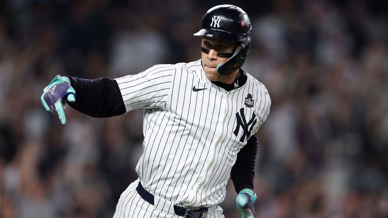 Aaron Judge after a rare quadruple batting crown