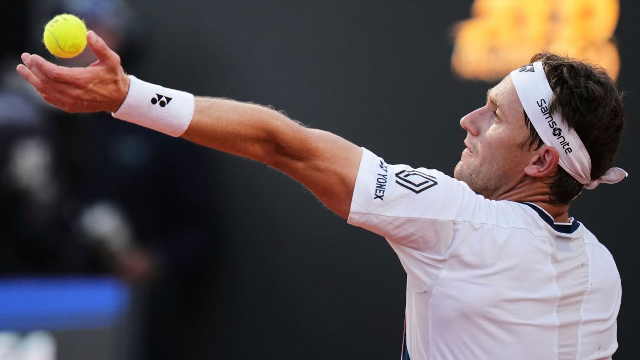 Smile, High arms and ovation: Thus Ruud won his only game against Sinner in Rome Open

