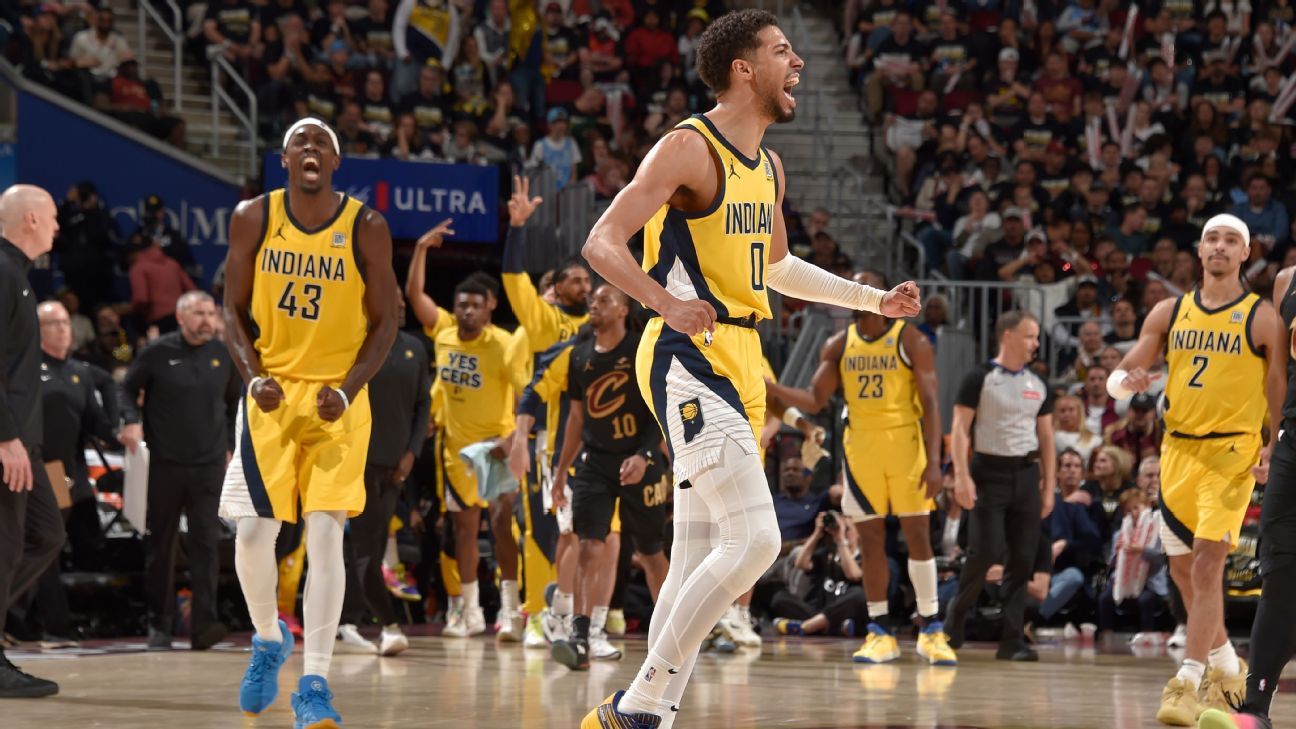 The Pacers are conference finalists and the Thunder put a triumph of advancing