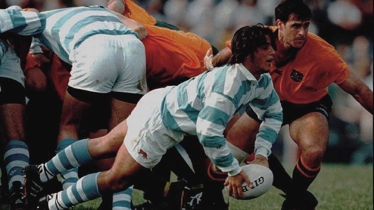 The emotional memory of Agustín Pichot 30 years after his debut in Los Pumas
