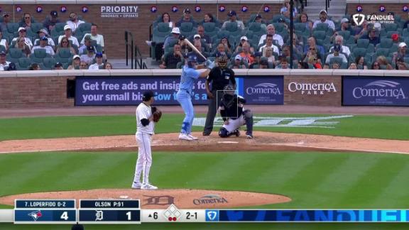 0:45 Nathan Lukes connects a four -run -bodied four -run hit to expand the advantage of the Toronto Blue Jays! 22h0: 42 Jahmai Jones took it out of the park in the first! Toronto Blue Jays! 22h0: 42 Jahmai Jones took it out of the park in the first!