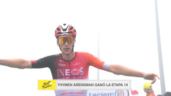 5:01 Vingegaard attacked Pogacar about the end of stage 14 The Slovenian and the Danish, great favorites to the title, held a great duel in the high mountain.6h0: 47 Remco Remco Evenepoel retired! France 2025 won the climbing chrono with time from 23:00 and increased its advantage to 4:07 over Jonas Vingegaard.1d4: 43 more leader than ever: Tadej Pogacar won the chrono -scalp of the Slovenian Toulel made time of 23:00 and extended his advantage in the general classification.1d2: 04 Thus he went to the Colombians in the chrono that strengthened Pogacar leader In the Slovenian leader dominated the day. Sprayed the times on the route.1d