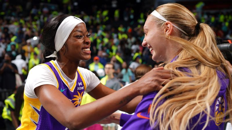 WNBA Power Rankings: Sparks, Valkyries go in opposite directions