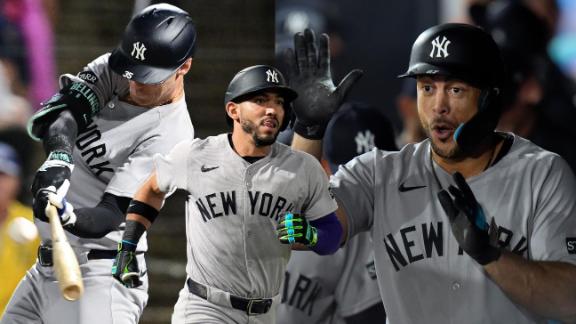 2:00 All standing for the judge! Aaron Judge reaches 40 homers2h0: 32 Stanton, Bellinger and Caballero connected two homers each against the Rays2h2: 00 All standing for the judge! Aaron Judge reaches 40 homers2h0: 32 Sayonara! Shohei Ohtani hits its 44th home run of the season5h0: 28 453 feet hit by Alex Call puts up to the Dodgers3h0: 26 not everything was a game when Madonna recorded 'a league of their own'un describe in an interview and a comment outside of Prague caused a protest of the pop queen in a park Indiana.9hharry Lyles | ESPNILLUSTRATION BY ESPN