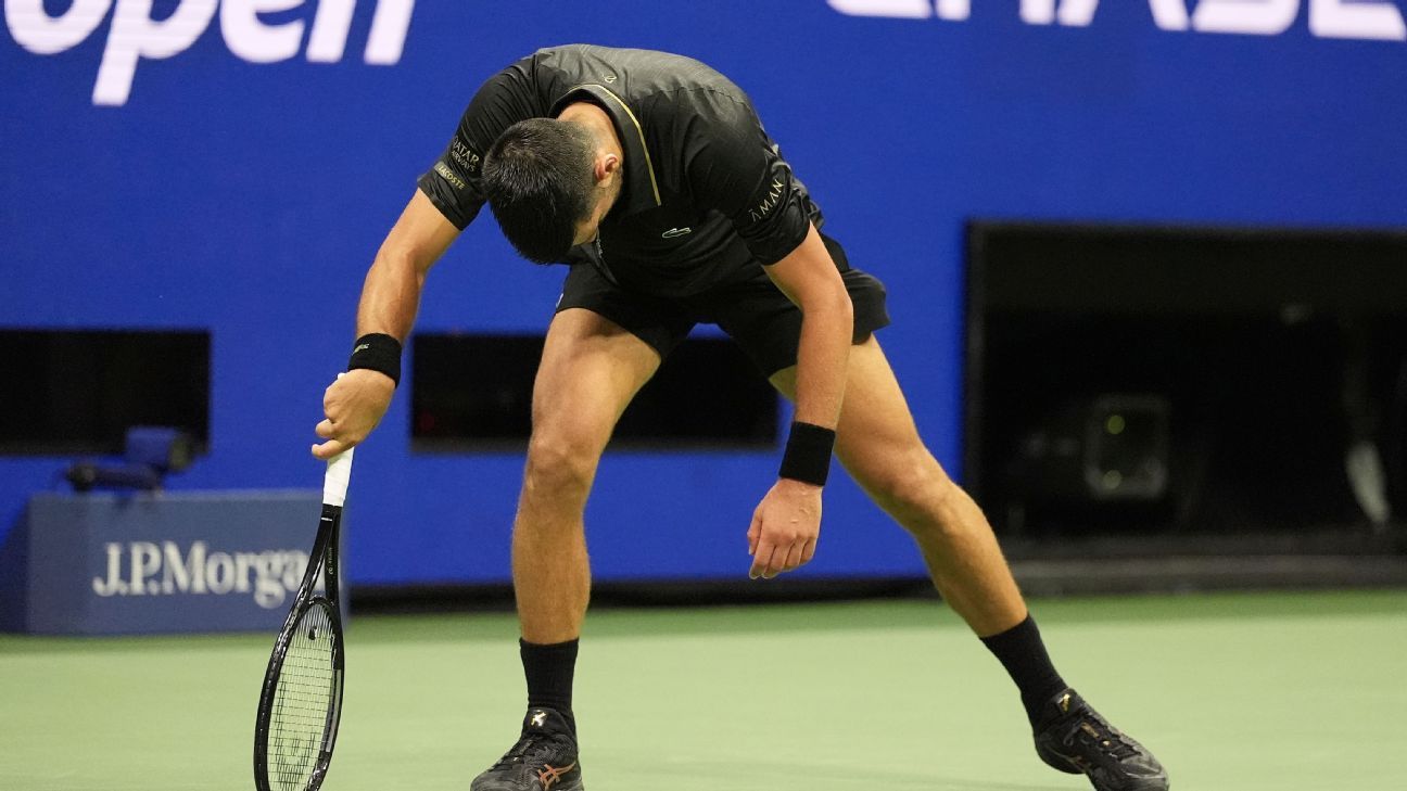 Djokovic alert: drowned and with physical problems, he had to ask for the entrance of the physio into the US Open