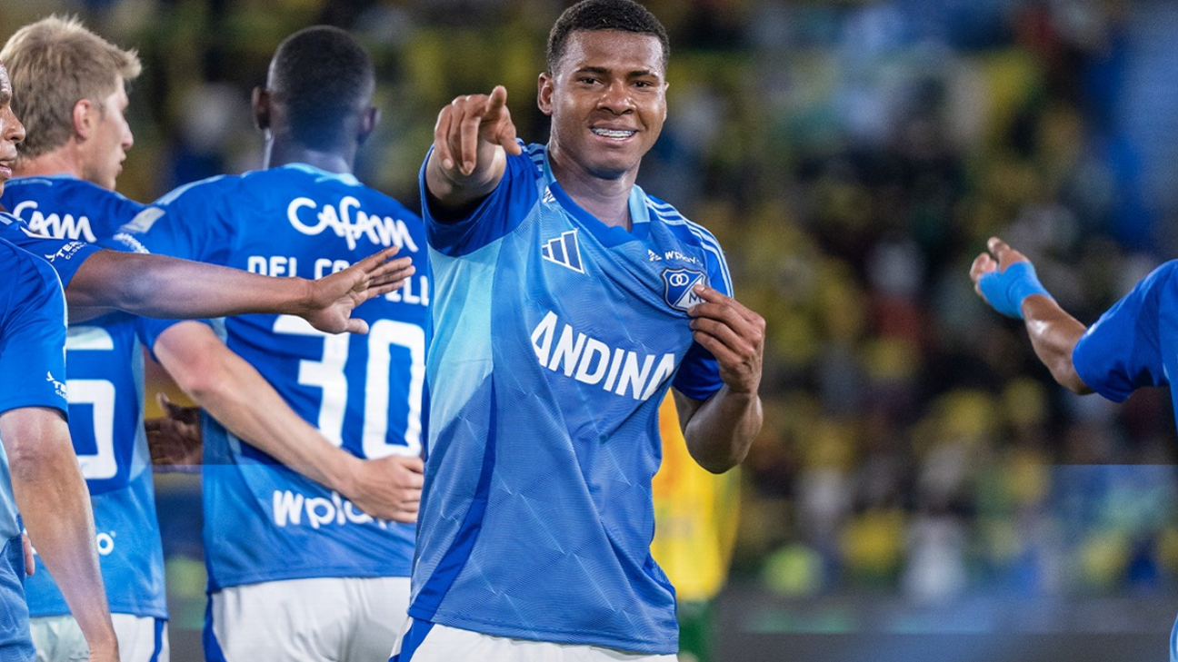 Millonarios beat Real Cartagena with goals from Beckham Castro and Luis Marimón


