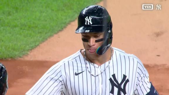 0:48 Stanton Shoots Cañonazo whole before the Tigers22H0: 49 Aaron Judge takes spark Four corners23h0: 48 mlb The ninth: of 'Yes-Hitter' historical and veteran powerful dodgers lost two non-hitters in three days; AROLDIS Chapman struck out four in an inning, a key low in Boston and more.7hespndaniel Kucin Jr.