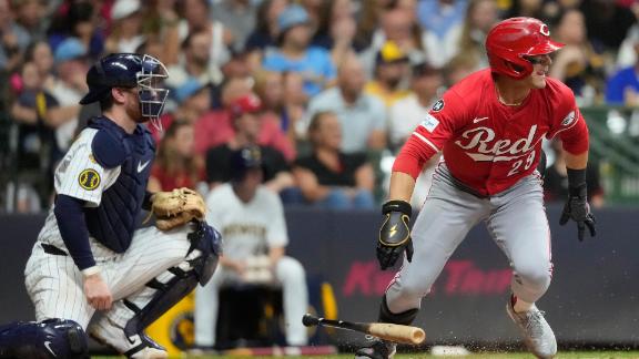 1:01 Chouro takes it with authority and gives signs of life for the Brewers! 4h0: 36 The reds score 3 races thanks to Friedl's hit already a wrong shot And he will define Sunday ticket to postseasonpete Alonso hit homer and four Mets pitchers left Marlins in a hit, to take a golden victory that keeps them in the contest for the third and last bunning ticket of the National League.4Hap Photo/Lynne Sladky