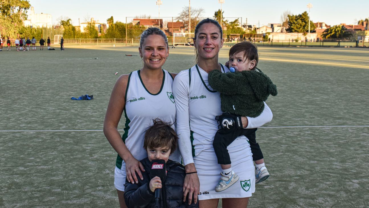 German Piqui and Mechi Socino, the captains of a hurling that dreams