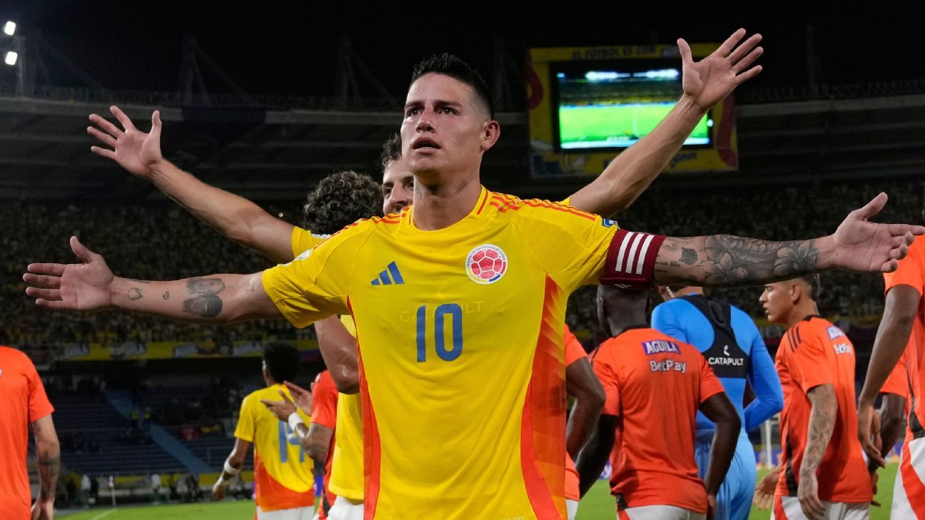 Qualifiers: Colombia thrashed Bolivia and qualified for the 2026 World Cup