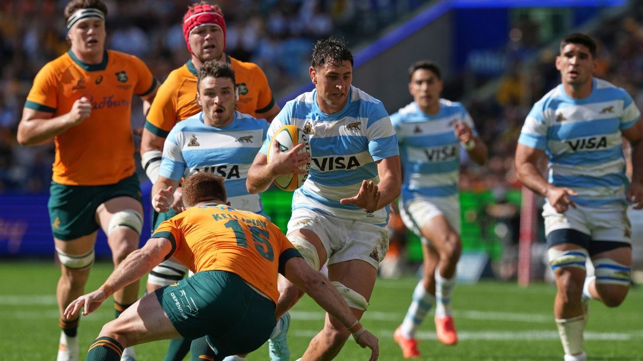 Rugby Championship: The Pumas imposed themselves against Australia 28-26 in Sydney

