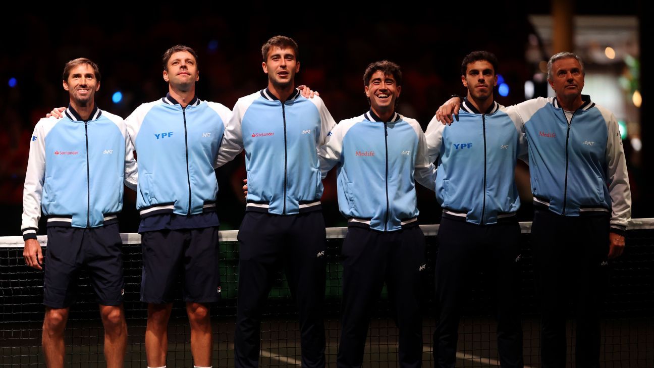 With Argentina classified, all the countries that got into the 8th of the Davis 2025 Cup

