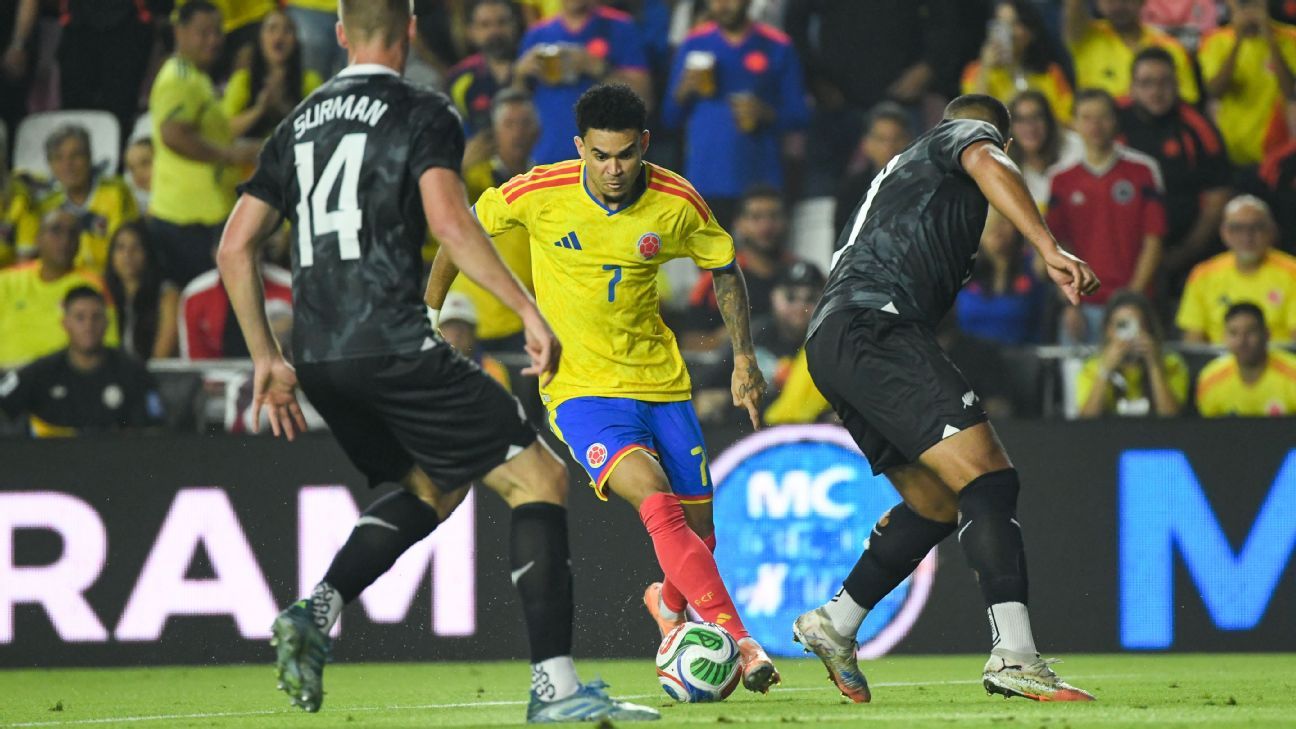 Colombia beat New Zealand in the return of Arias and Puerta's debut

