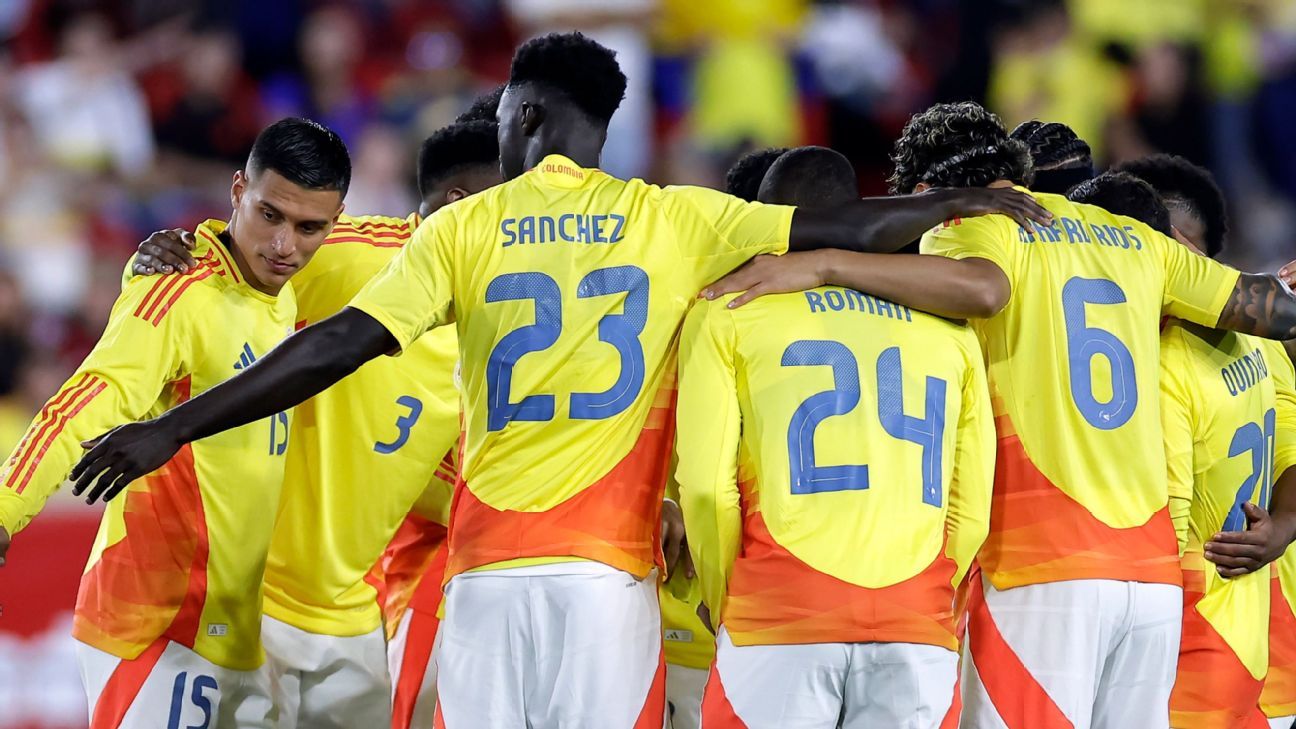The possible alignment of Colombia vs New Zealand in a friendly match on FIFA