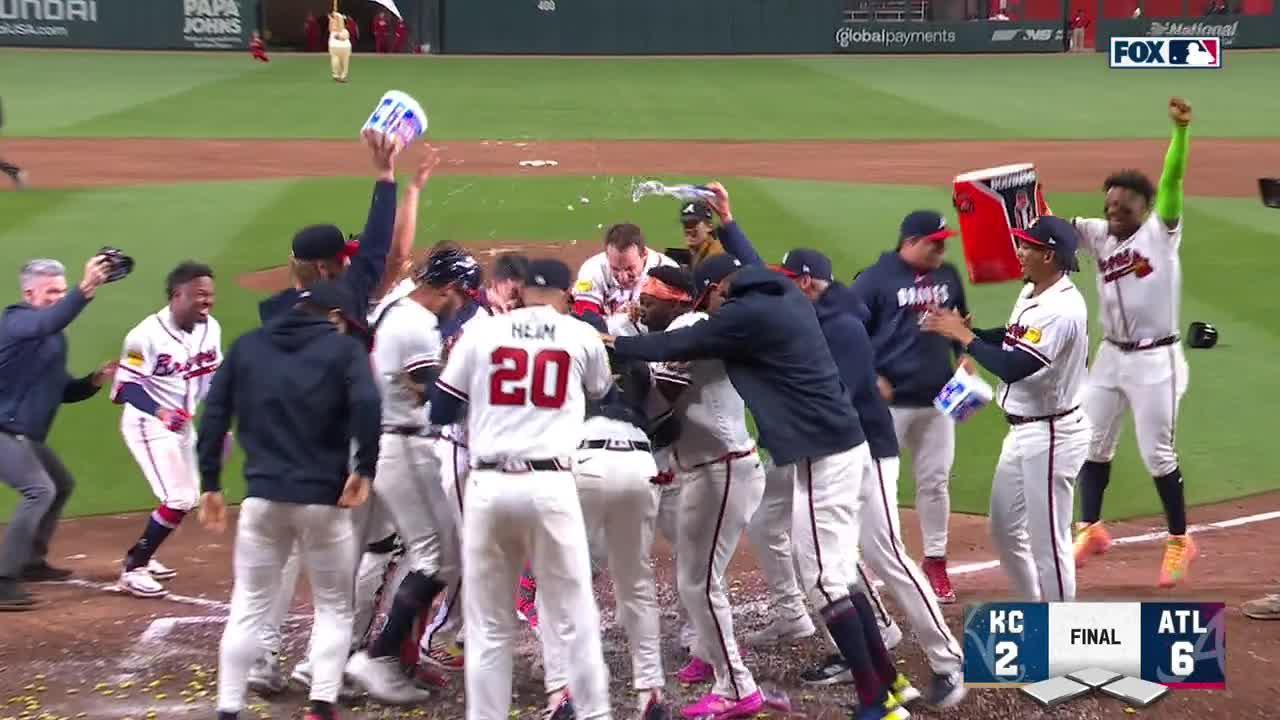 1:00 Luis Robert Jr. hits a golden home run to leave the rivals on the field in the 11aLuis Robert Jr. hits a golden home run to leave the rivals on the ground in the 11a5h1:03 The Cardinals leave Tampa Bay Rays on the fieldJJ Wetherholt hit a golden hit in the tenth inning and the Cardinals score to leave Tampa on the field.8h0:44 Dane Myers leaves The Cardinals leave the Tampa Bay Rays on the field. of gold in the tenth inning and the Cardinals score to leave Tampa on the field.8h0:44 Dane Myers leaves the rivals lying in the eleventh for the RedsDane Myers leaves the rivals lying in the eleventh for the Reds5h1:02 Alex Cora is ejected after the third strike called by CB Bucknor to Trevor Story in a checked swing5h0:20 Grand Slam by Athletics! Langeliers hit it out of the park with a full house7h0:48 Kansas opens the scoring with a solo home run by Salvador PerezKansas opens the scoring with a solo home run by Salvador Perez4h1:06 Mexican power! Alejandro Kirk takes to the streets alone, Mexican power! Alejandro Kirk goes solo7h0:51 José Ramirez drives in the first run for ClevelandJosé Ramirez drives in the first run for Cleveland1h0:51 Double by Isaac Paredes puts Houston on the scoreboardDouble by Isaac Paredes puts Houston on the scoreboard3h0:42 Fernando Tatis Jr. opens the scoring with an RBI singleFernando Tatis Jr. opens the scoring with an RBI single2h0:43 Oswald Peraza opens the scoring with a solo bombOswald Peraza opens the scoring with a solo bomb3h0:43 Munetaka Murakami goes solo!Munetaka Murakami goes solo!3h0:38 Corey Seager hits a huge home runCorey Seager hits a huge home run6h0:41 Liam Hicks' home run ties the game against the RockiesHome run by Liam Hicks ties the game against the Rockies. marker with solo home run by Salvador Perez4h1:06 Mexican power! Alejandro Kirk takes to the streets alone, Mexican power! Alejandro Kirk goes solo7h0:51 José Ramirez drives in the first run for ClevelandJosé Ramirez drives in the first run for Cleveland1h0:51 Double by Isaac Paredes puts Houston on the scoreboardDouble by Isaac Paredes puts Houston on the scoreboard3h0:42 Fernando Tatis Jr. opens the scoring with an RBI singleFernando Tatis Jr. opens the scoring with an RBI single2h0:43 Oswald Peraza opens the scoring with a solo bombOswald Peraza opens the scoring with a solo bomb3h0:43 Munetaka Murakami goes solo!Munetaka Murakami goes solo!3h0:38 Corey Seager hits a huge home runCorey Seager hits a huge home run6h0:41 Liam Hicks' home run ties the game against the RockiesHome run by Liam Hicks ties the game against the Rockies. Cubs9h0:22 Miguel Amaya goes to the street with a solo home run9h0:30 Cubs extend their lead after an error by the Nationals9h0:44 Miguel Amaya goes to the street with a solo home run9h0:30 Cubs extend their lead after an error by the Nationals9h0:44 MLB 2026 predictions: Playoffs, World Series, MVPs and moreCan the Dodgers achieve the three-time championship? Will Skubal and Skenes win another Cy Young? Our experts make their predictions for the 2026 baseball season.4dESPNESPN Digital