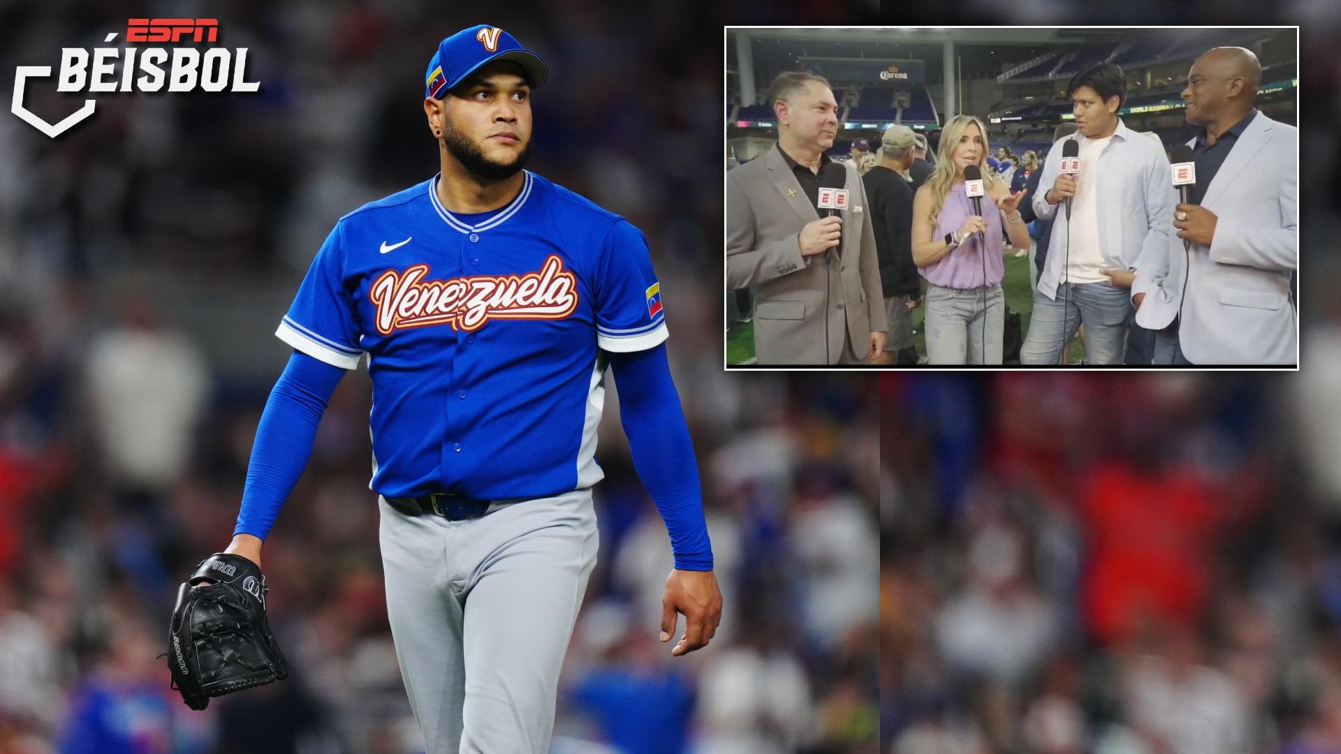 2:29 Wilyer Abreu: "To be the best, you had to beat the best"8h1:07 Luis Arráez highlights the unity of the Venezuelan team. The infielder claims to be proud of the individual work that led Venezuela to win the World Classic. VenezuelaThe Vinotinto slugger thanked his country's fans for supporting them at all times and encouraging them to win the World Classic title. 17h1:53 Javier Sanoja: "He is prepared for anything"8h0:44 Wilyer Abreu: "To be the best, you had to beat the best"8h1:07 Luis Arráez highlights the unity of the Venezuelan team. The infielder claims to be proud of the individual work that led Venezuela to win the World Classic. VenezuelaThe Vinotinto slugger thanked his country's fans for supporting them at all times and encouraging them to win the World Classic title. 17h1:53 Javier Sanoja: "He is prepared for anything"8h0:44 Why didn't the United States bat?7h2:07 The United States did not deserve to win. Duke Hernández recognizes the work of the managers, but the Americans failed to hit.6h1:14 Keys to the US setback in the Classic FinalThe American team was completely dominated and could not show the weight of its stars in the championship game.19hJuan A. Recio, ESPN Digital