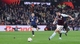 Aston Villa beat Lille again and is among the eight best in the Europa League
