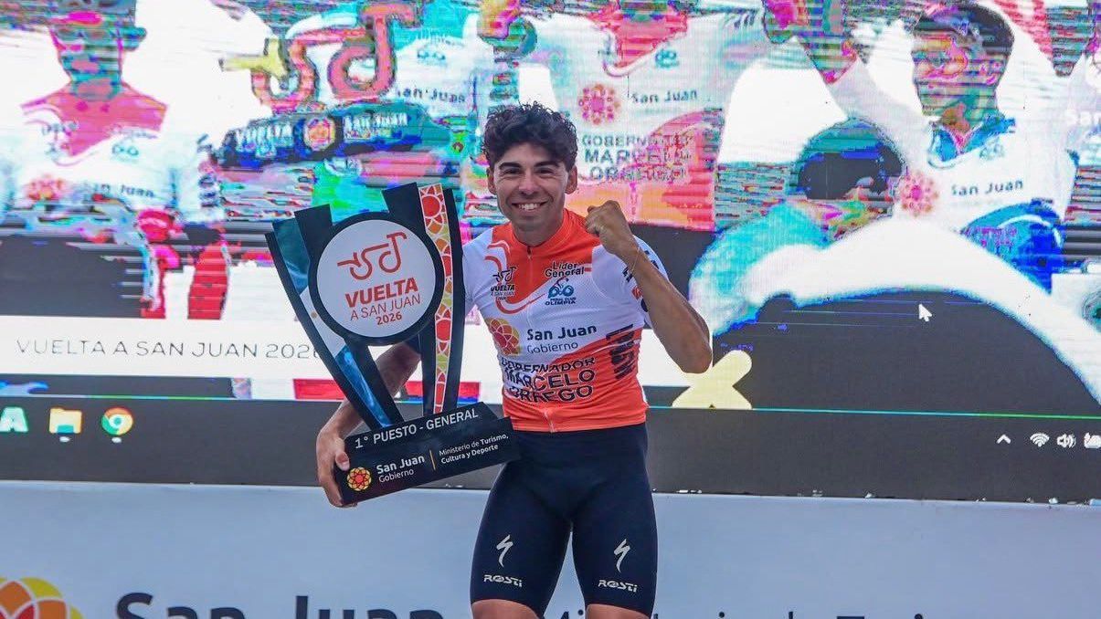 Chilean Cristóbal Baeza historic: champion of the Vuelta a San Juan 2026