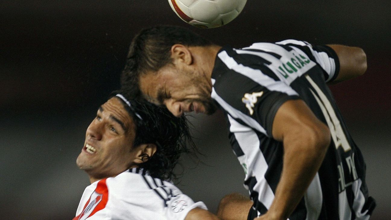 Falcao and his best memory from Sudamericana: three goals with River in 2007

