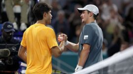“Fonseca reminds me of me”: Alcaraz, with AM850 Tenis after defeating Joao at the Miami Open