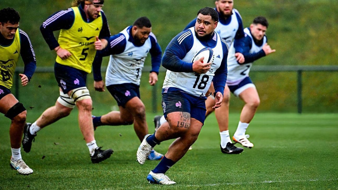 He leaves France for the next date of the Six Nations

