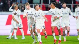 Nicolás Domínguez tied the series for Nottingham Forest against Midtjylland