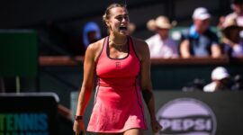 Sabalenka had a tough debut at the Miami Open, suffered against Li and earned her ticket to the third round