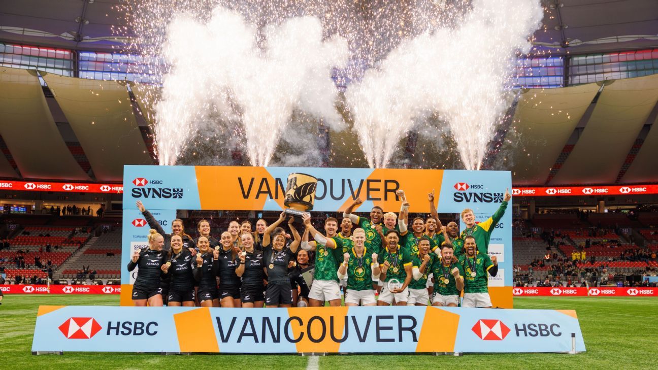 Vancouver Sevens: As in Perth, South Africa and New Zealand took Gold

