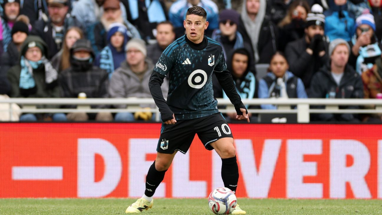 How was James' game in Minnesota United vs. Seattle Sounders

