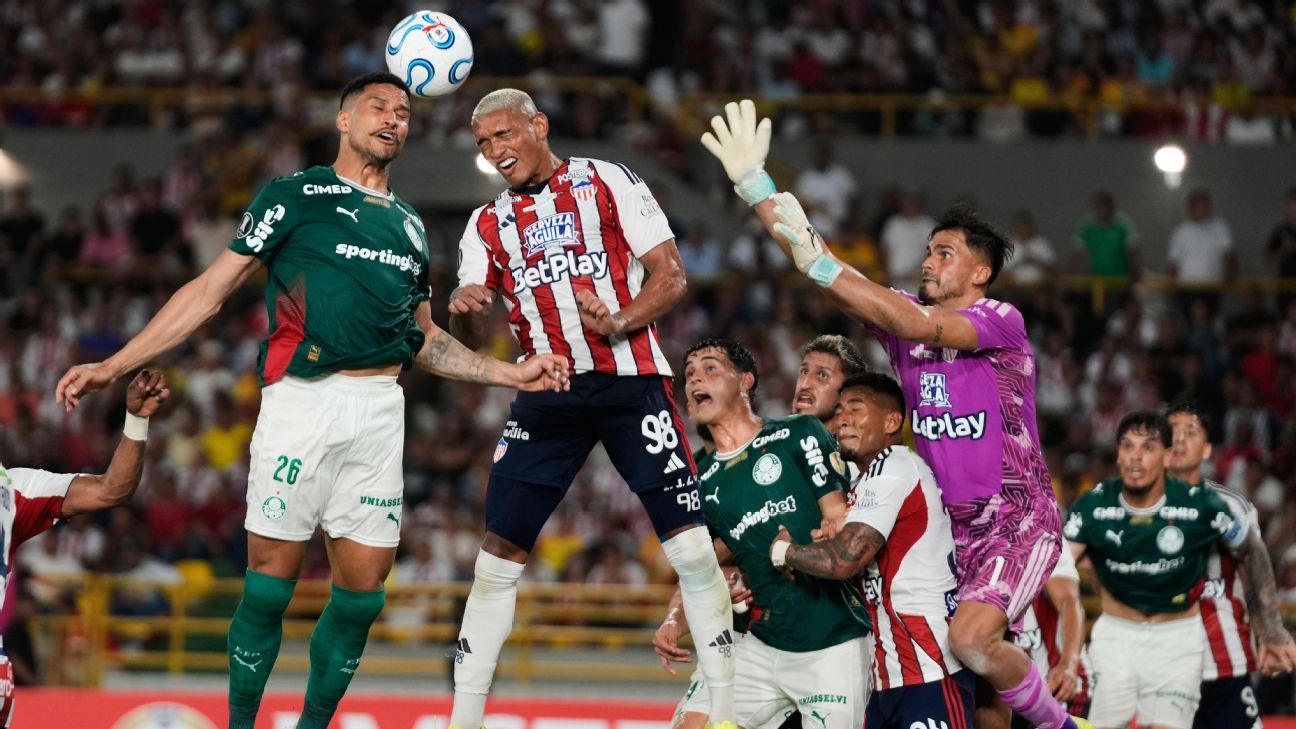 Junior vs Palmeiras: summary, videos and goals from the 1 to 1 of Libertadores