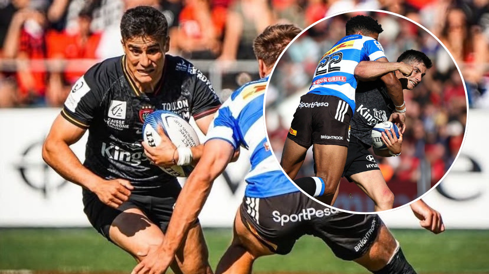 Tomás Albornoz, key in Toulon's epic victory: assists, points and hot crossing with Sacha Feinberg-Mngomezulu