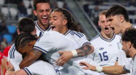 0-1: Italy, the big absentee in the World Cup, wins with its young people