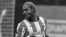 Mourning the death of a young Nigerian player