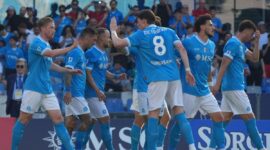 Napoli says goodbye to Conte with victory