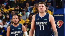 Doncic, the other loser: Brunson stood him up to win the ring before him