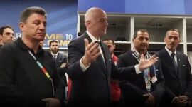 Infantino, in the Iran locker room: “This is part of the history of this World Cup”