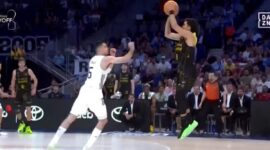Jaime Fernández silences the Movistar Arena with a winning triple