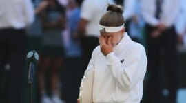 Muchova’s tears after losing the Wimbledon final: “I felt like I was blocked from the beginning”