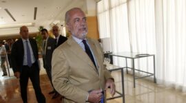 Aurelio de Laurentiis and his son, investigated for fraudulent bankruptcy in Bari