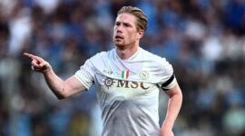 Napoli remember that De Bruyne has a contract and that his future depends on the club