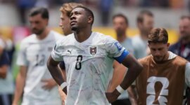 The Austrian Post issues a block of two stamps dedicated to David Alaba