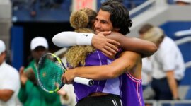 Alcaraz and Serena leave their show in the history of the US Open until the quarterfinals of the mixed doubles